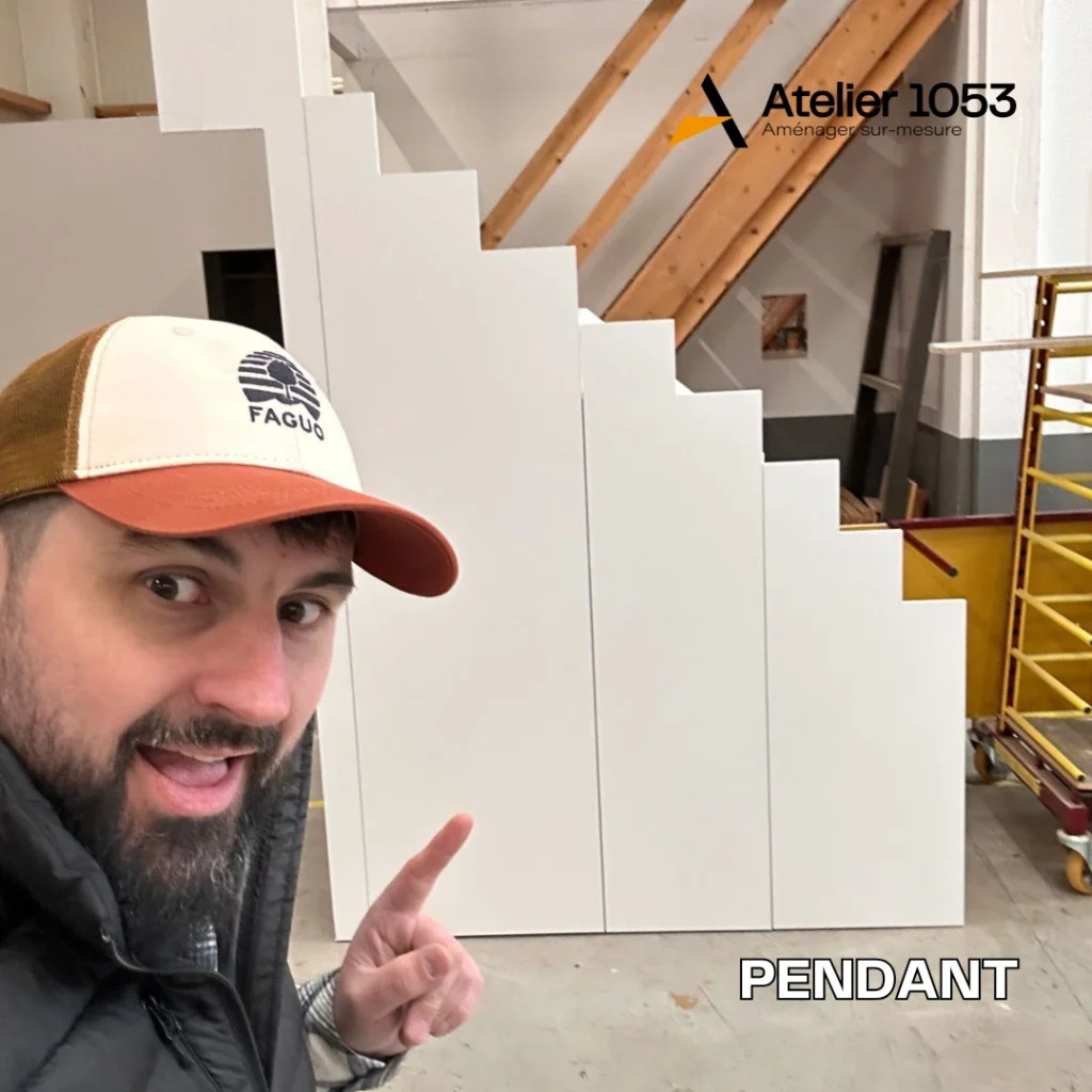 installation pose meuble sur mesure