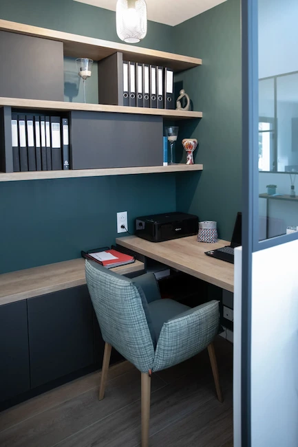 bureau angle professionnel