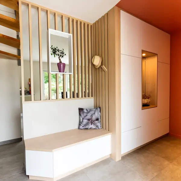 dressing entrée sur mesure moderne