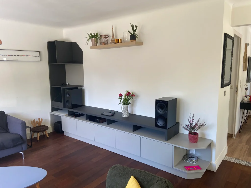 mobilier tv technologique sur mesure