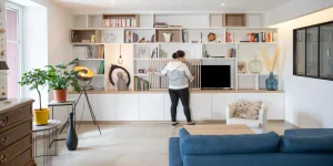 Meuble cache TV sur-mesure