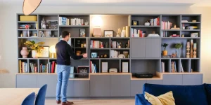 Meuble vinyle sur mesure